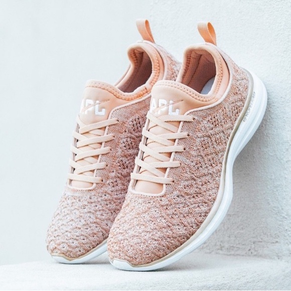 APL Techloom Phantom Rose Gold Running Shoe - Picture 2 of 9